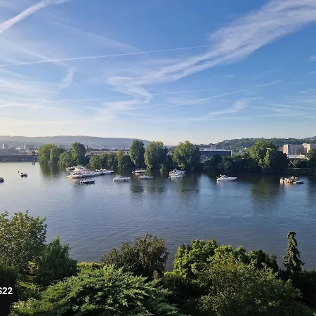 Moselapartment Leni Mit Traumhaftem Ausblick Auf Coblenza