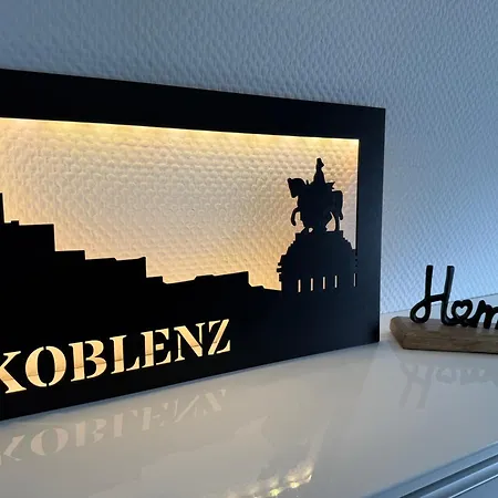 Moselapartment Leni Mit Traumhaftem Ausblick Auf Koblenz (Rhineland-Palatinate)